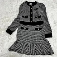 LILY BROWN×MARY QUANTツイードニットセットアップ