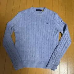 ポロラルフローレン ケーブルニット　サイズXS 現行タグ付き