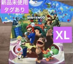 usjユニバーサル　ニンテンドーTシャツ　マリオ&ドンキーコング