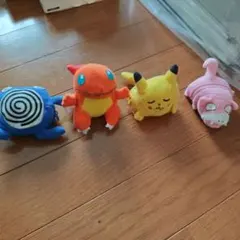 レトロ　ポケモン　くるりんマスコット　4個　ユージン