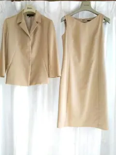 【美品】UNTITLED　ワンピースセットアップ　ビジネス　行事