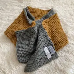 新品タグ付【Dovetail Supply Co.】ウール混リバーシブルマフラー