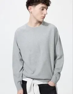 ウォッシャブルクルーネックセーター