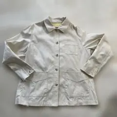 ビンテージ　MCGREGOR L ワークジャケット　カバーオール　ホワイト　古着