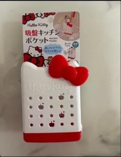 【新品未使用】Hello Kitty キティちゃん吸盤キッチンポケット スポンジのサムネイル