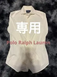 Polo Ralph Lauren ホワイトスリムフィットシャツ