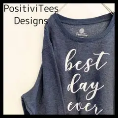 POSITIVITEES DESIGNS アシンメトリー バラプリント 古着