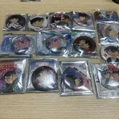 名探偵コナン　缶バッジ　セット　江戸川コナン