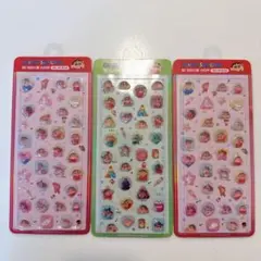 クレヨンしんちゃん 3D シール 韓国限定3枚セット
