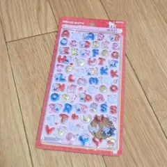 正規品 ボンボンドロップシール サンリオ　アルファベット