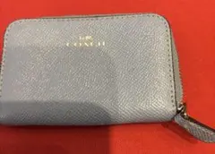 COACH コーチ/ラウンドファスナーコインケース/レザー