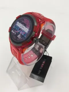 DIESEL ON デジタル腕時計 レッドのサムネイル