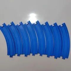 TOMY プラレール レール部品 青 8本セット