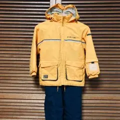 ピーエイチ 【PH SKI CLUB】子ども用 スキーウェア 黄 120 美品