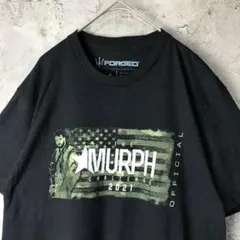 A2508古着　Tシャツ ブラック　バックプリント