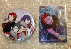 あんスタ スタライ 8th 円盤特典 紅月缶バッジ+クリアカード