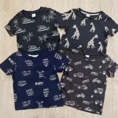 【H&M】半袖Tシャツ 4枚セット (92-98cm)のサムネイル