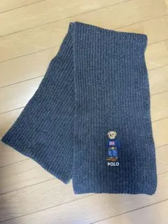 冬物処分セール‼️ポロラルフローレン　ポロベア　マフラー　ウール混