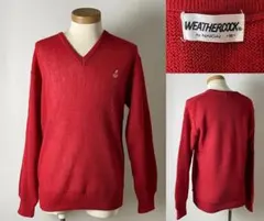 ★並品 90s ビンテージ WEATHERCOCK ウェザーコック ニット Mのサムネイル