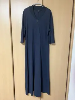 ［送料込み］COS ネイビージッパー付き ワンピース