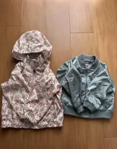 90cm ジャンパー ジャケット 女の子 2点セット まとめ売り