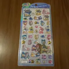 ドナルド＆デイジー うるちゅるポップシール ディズニー