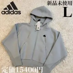 新品　アディダス　レディース スウェットフルジップ W ZNE FZフーディ　L
