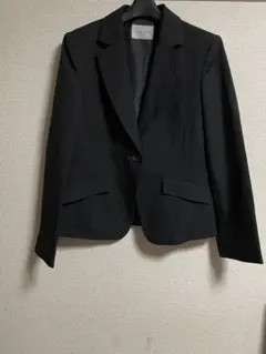 極美品✨セオリア ストライプ ビジネススーツ 3点セット 15号 大きいサイズ