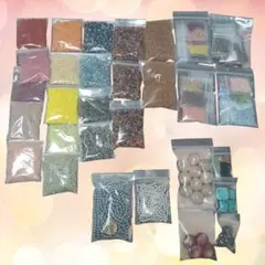 美品★ハンドメイド★アクセサリー材料★パーツ★手芸★ビーズセット★まとめ