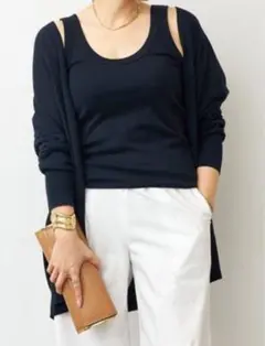 Deuxieme Classe shake code ショートカーディガン