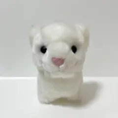 CUTE ホワイトライオン 赤ちゃん ぬいぐるみのサムネイル