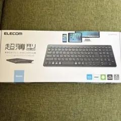 ELECOM Bluetoothキーボード TK-FBP101BK