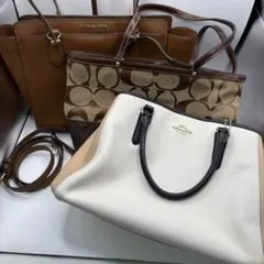 コーチ×2 マイケルコース　バッグ3点セット