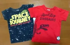 JUNK STORE Tシャツ 2枚セット 90cm 男の子のサムネイル