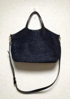 russet×BEARDSLEY コラボ　カゴ2wayトートバッグのサムネイル