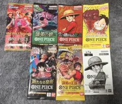 【新品未開封】ワンピース トレーディングカード 6パック&1プロモ