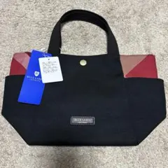 【新人未使用】ブルーレーベルクレストブリッジ　サイドポケットトートバッグ
