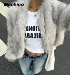 SHEINファーアウター