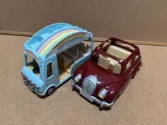 シルバニアファミリー にじいろようちえんバス おでかけファミリーカー