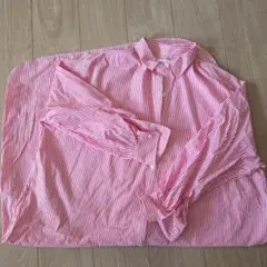 Discoat ストライプ ワンピース　シャツ