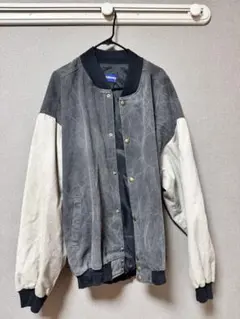 Holloway ボンバージャケット XL グレー・ホワイト