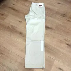 ★新品★UNIQLO ユニクロ ノータック チノパン W73 ベージュ