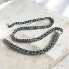 カラー変更可能　スマホショルダーストラップ　グレー