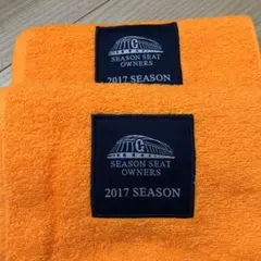 東京ドーム 来場記念タオル ジャイアンツ 2枚セット