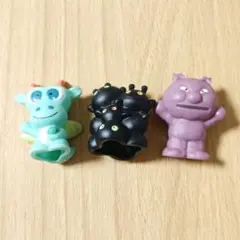 アンパンマン　指人形　ゆび人形　ソフビ　アマグモラ　ちびごん　やみるんるん