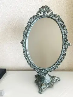 ロココ フランスミラー FranceMirror 鏡台 化粧台 希少 フランスミラー社 アンティーク調 ドレッサー・鏡台 – バナル