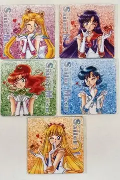 新品】セーラームーン meiji オリジナルマグネット コンプリート