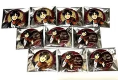 進撃の巨人　四重奏ver．缶バッジ　エレン10点
