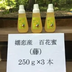 嬬恋産、国産天然生ハチミツ。嬬恋の初夏を彩る山藤の、とても美味しい花蜜です。のサムネイル