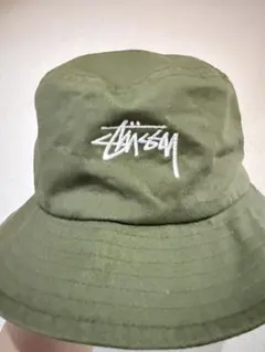 STUSSY バケットハット カーキ L/XLサイズ - メルカリ